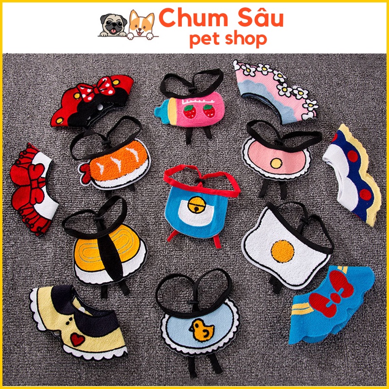 Yếm Đeo Dễ Thương Cho Chó Mèo