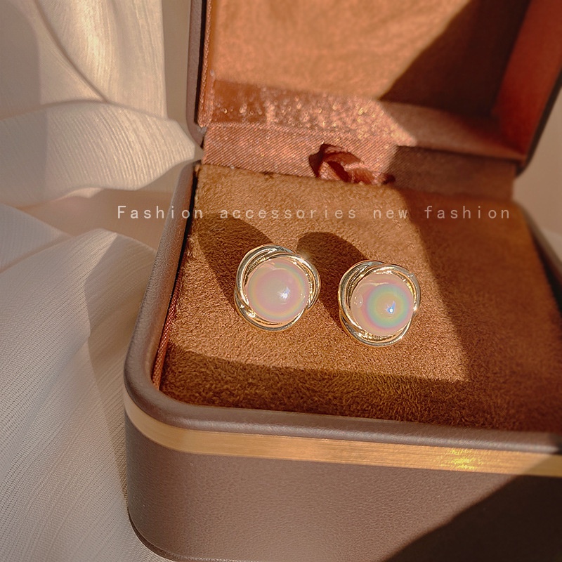 Khuyên Tai Ngọc Trai Phong Cách Hàn Quốc Thời Trang Mùa Hè Sang Trọng 2022 Dành Cho Nữ