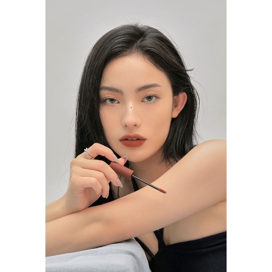 [ NEW VERSION 2021 ] Son Kem 3CE Velvet Lip Tint Bitter Hour Màu Cam Đất Siêu Mịn Môi