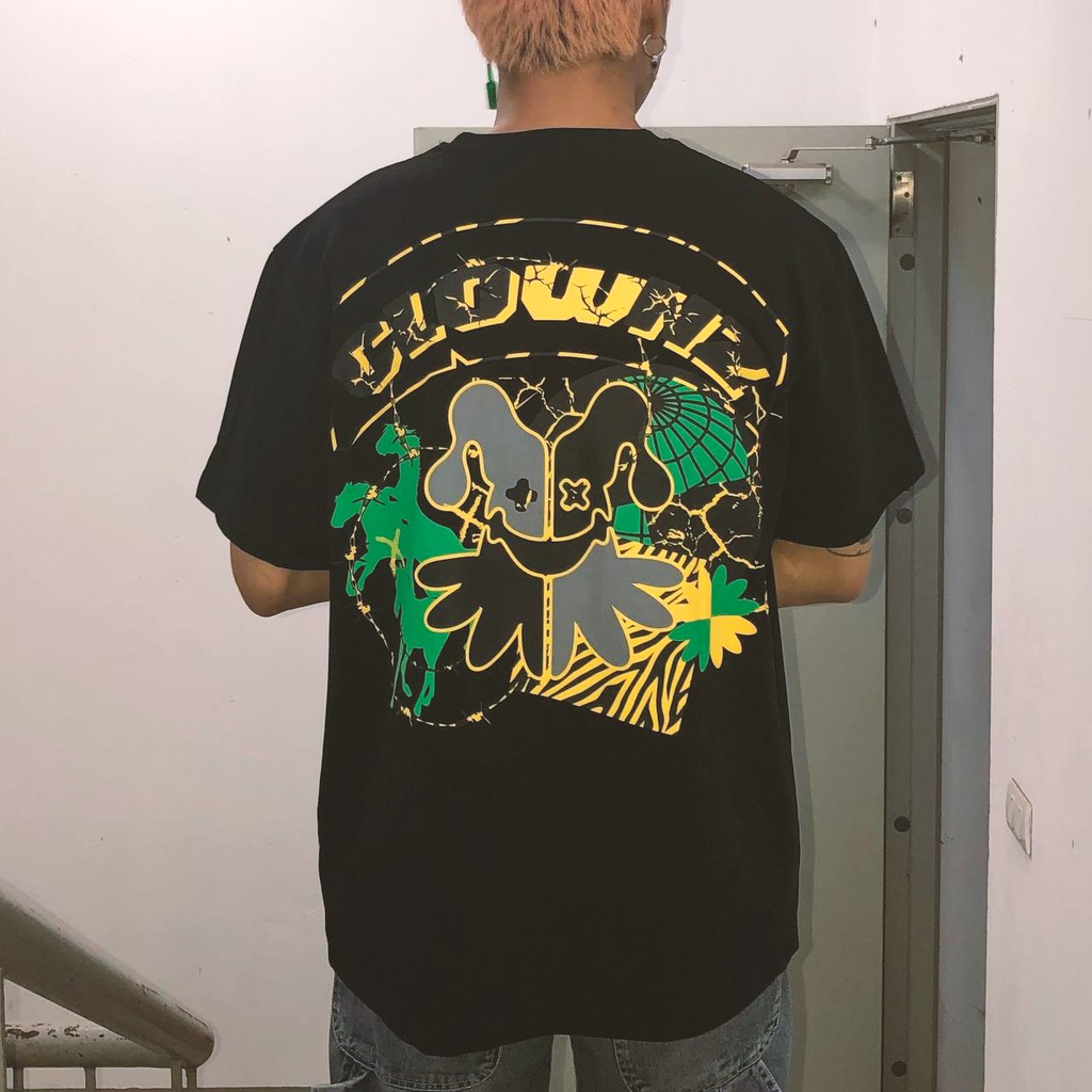 Áo thun tay lỡ loacl brand Clownz Wildlife unisex form rộng, chất cotton | BigBuy360 - bigbuy360.vn