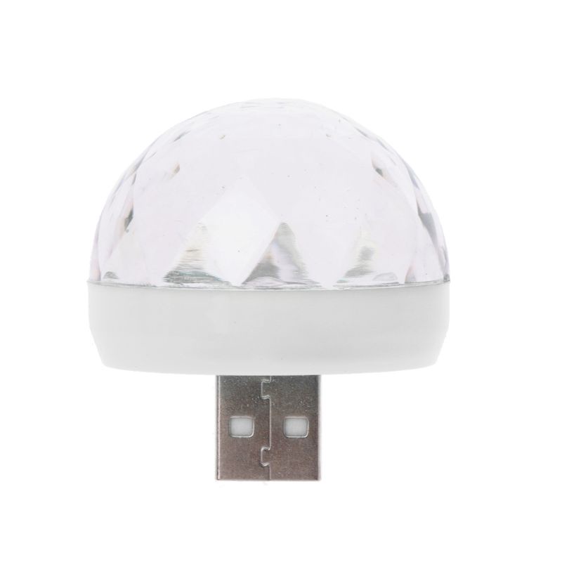 Đèn LED USB Mini 5V RGB Thay Đổi Màu Sắc Dành Cho Xe Hơi
