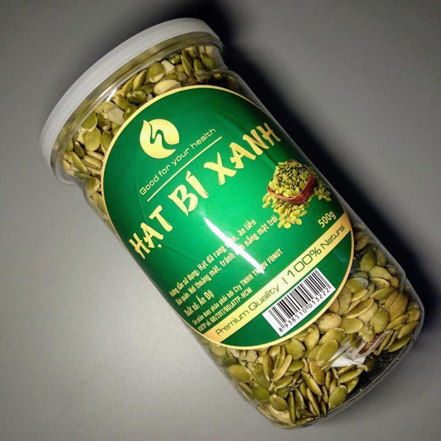 Nhân Hạt Bí Xanh Đã Tách Vỏ Ấn Độ 500g