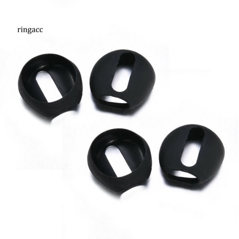 Bộ 2 Nút Đệm Tai Bằng Silicon Chống Trơn Trượt , chống bẩn Cho Tai Nghe Airpods 1 2 i11, i12, pro ,airpod3