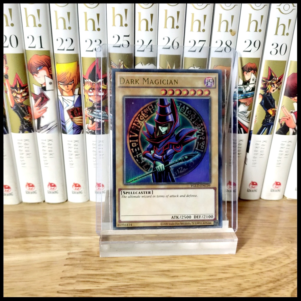 Thẻ bài yugioh chính hãng YGLD-ENC09 Dark Magician – Ultra Rare