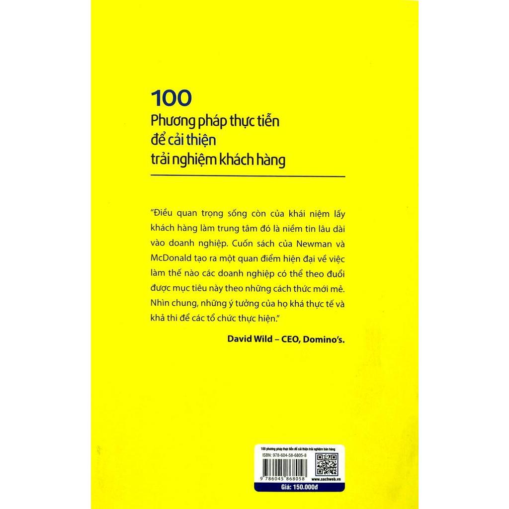 Sách 100 Phương Pháp Thực Tiễn Để Cải Thiện Trải Nghiệm Khách Hàng