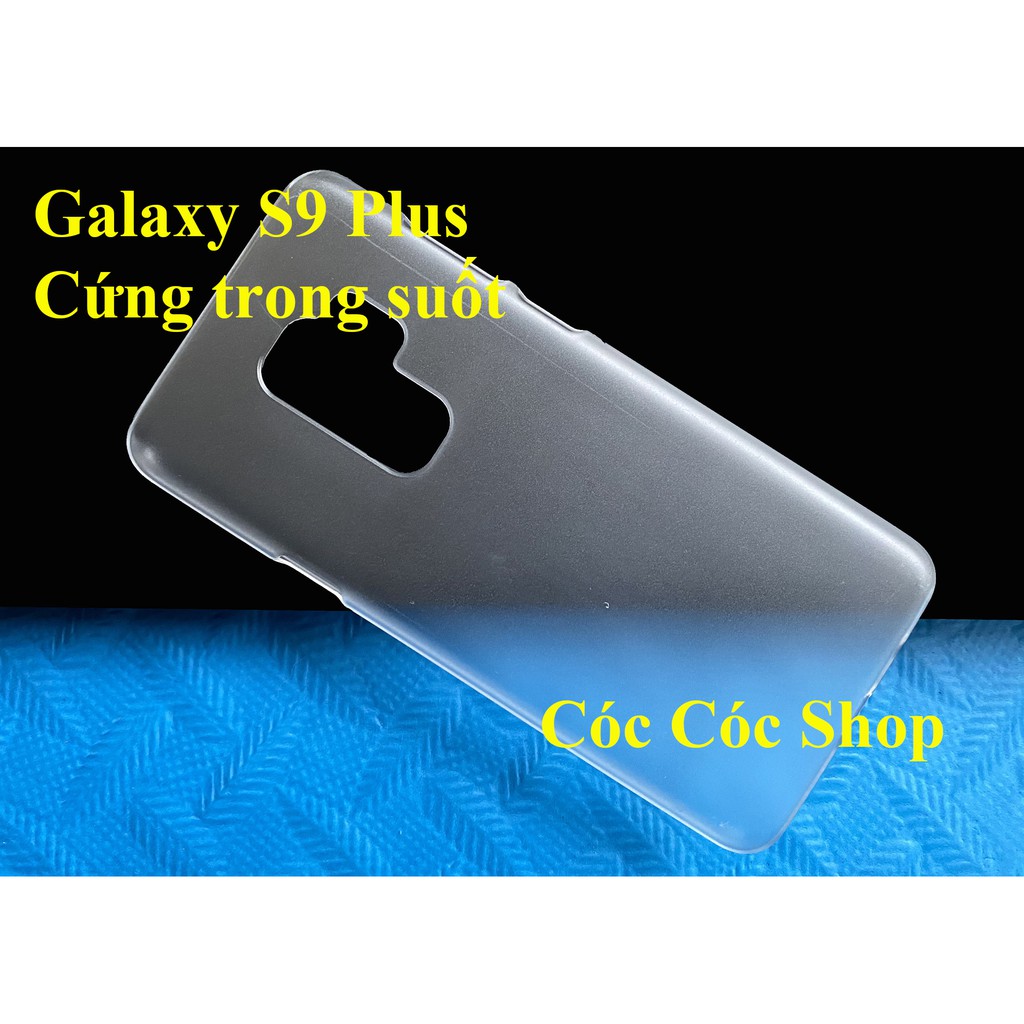 Ốp lưng Sam sung Note 9/ S9 / S9 plus nhựa CỨNG TRONG SUỐT / CỨNG NHÁM MỜ | BigBuy360 - bigbuy360.vn