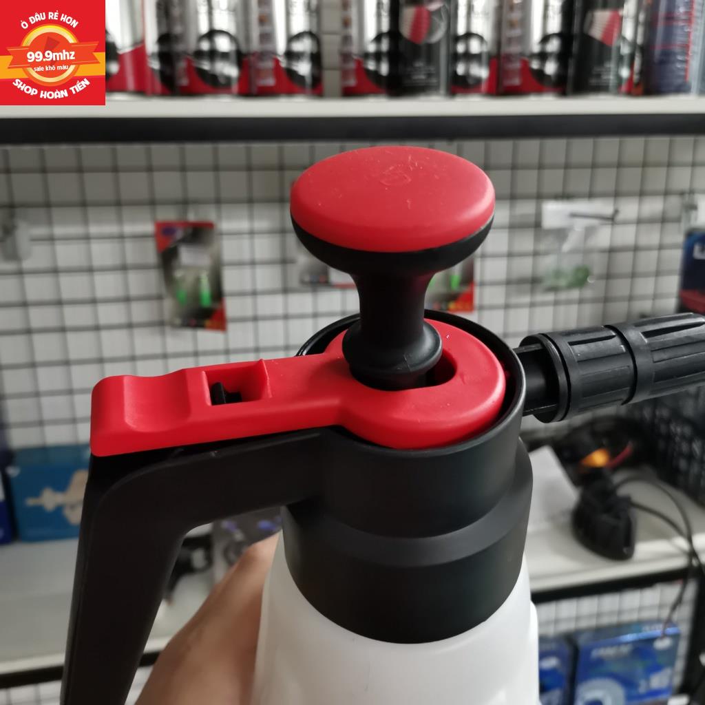 Bình Xịt Bọt Tuyết Cầm Tay Rửa Xe Tiện Lợi Bình Rửa Xe Bọt Tuyết 2 Lít Có Nhiều Đầu Xịt