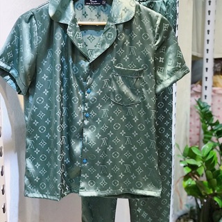 BỘ LỤA TAY CỘC QUẦN DÀI