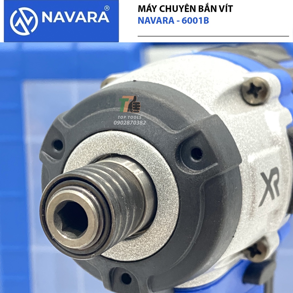 Máy Bắn Vít , Máy bắn vít Navara 6001B, Động cơ không chổi than, Pin 10 Cell 20v