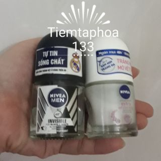 Chai lăn khử mùi Nivea cho nam, nữ 12ml bỏ túi tiện dung