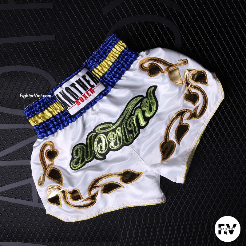 ( Mẫu Mới )Quần Muay Thái Another Boxer Chính Hãng Muay Thai Short Chất Liệu Satin Cao Cấp Mẫu Mới 2022