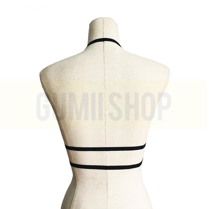 Dây Bra choker trendy - Women Body Chest Bra Belt Choker Costume