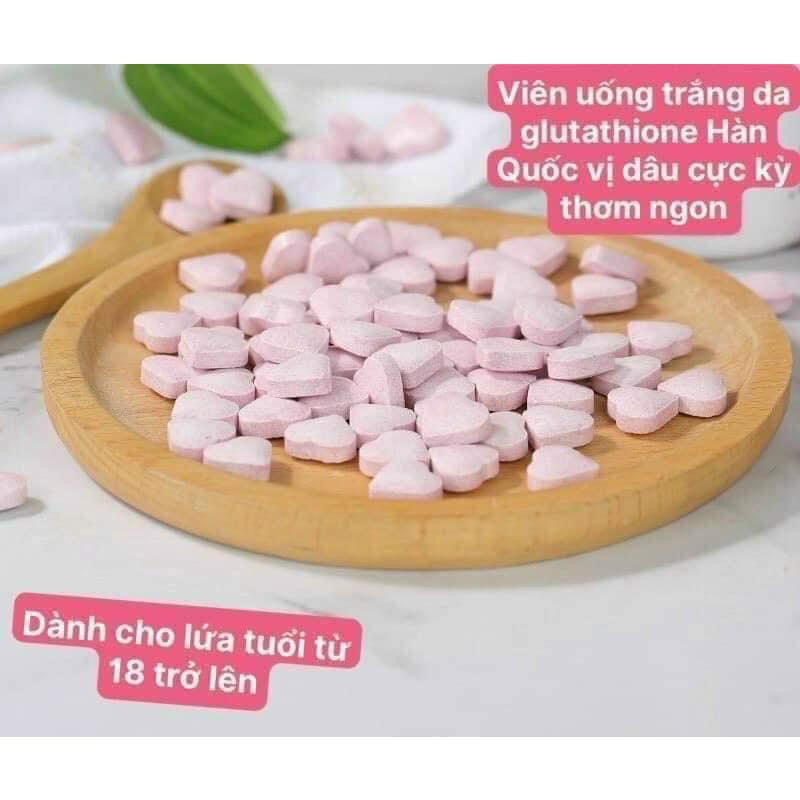 Viên uống Glutathione 2500mg Dr.Hany 99 Beauty hộp 60v nhập khẩu Hàn Quốc giúp trắng da, hủy nám, cân bằng nội tiết
