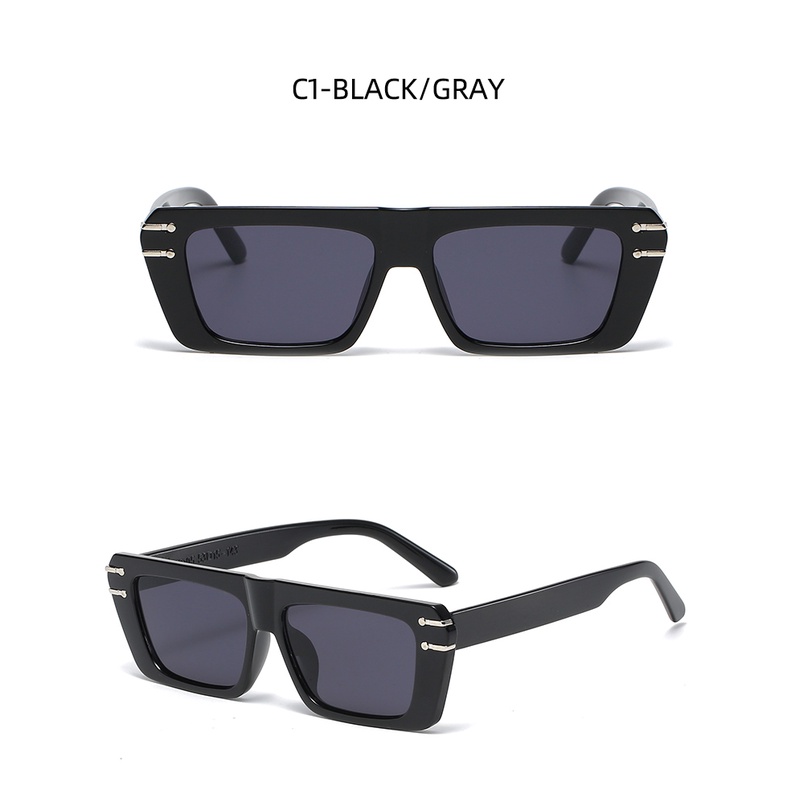 Kính Mát Gọng Vuông Phong Cách Retro Thời Trang 2022