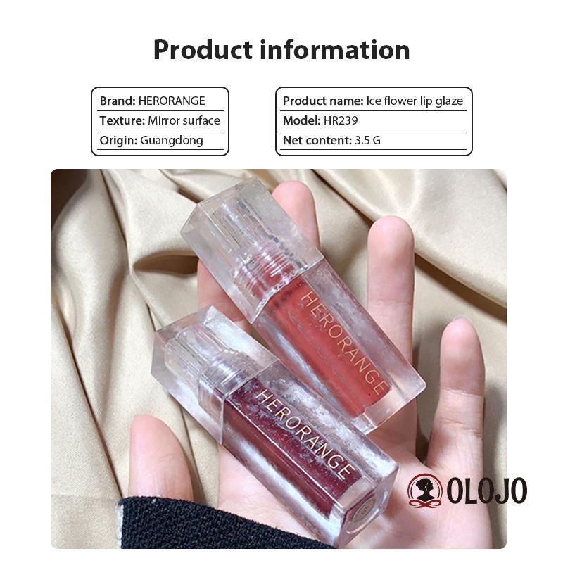 Son Bóng Herorange Hiệu Ứng Gương Hình Cây Kem Thương Hiệuolojo.Vn