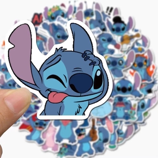 Nhãn Dán Trang Trí Hình Stitch Đáng Yêu