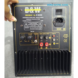 Mạch sub điện bw 2 sò sanken - kéo sub 20 25 30