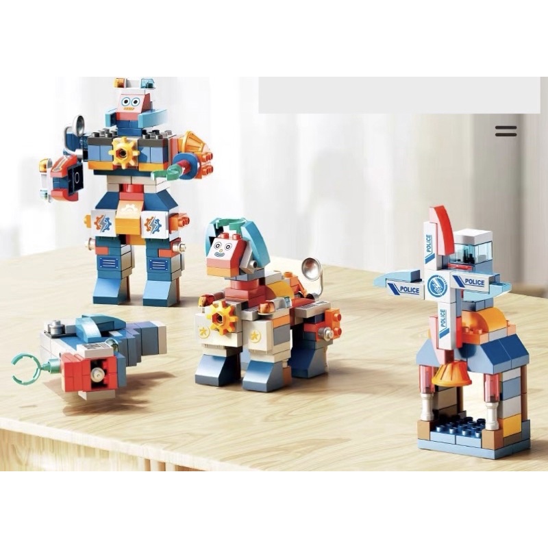 Lắp ráp xếp hình DUPLO FEEL FL1682 - Miếng ghép đa năng sáng tạo 130 chi tiết