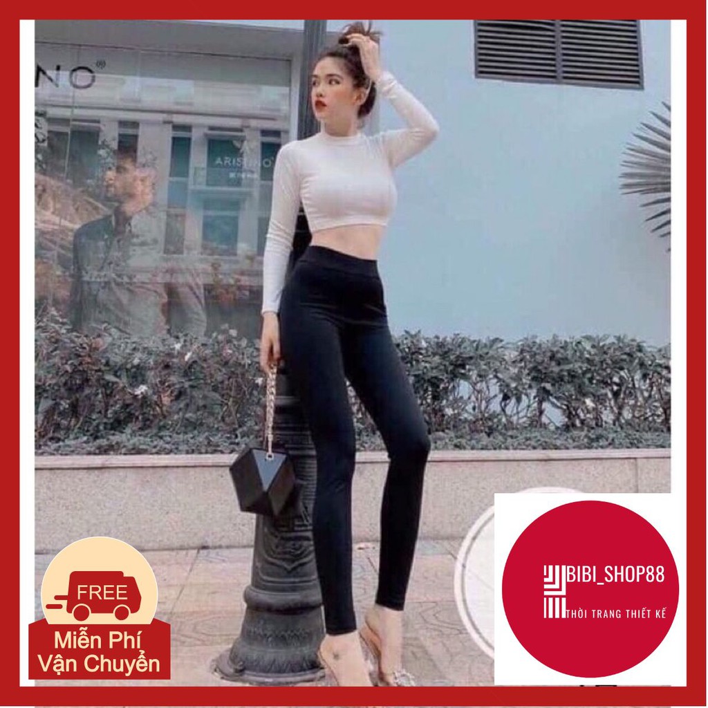 Quần Leggin Chất Thun Cotton Siêu Co Dãn Thoáng Mát