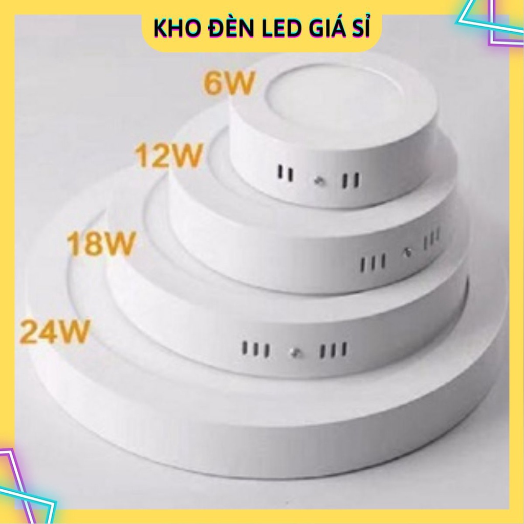 Đèn led ốp trần vuông, tròn giúp tiết kiệm điện – Kho đèn led giá sỉ