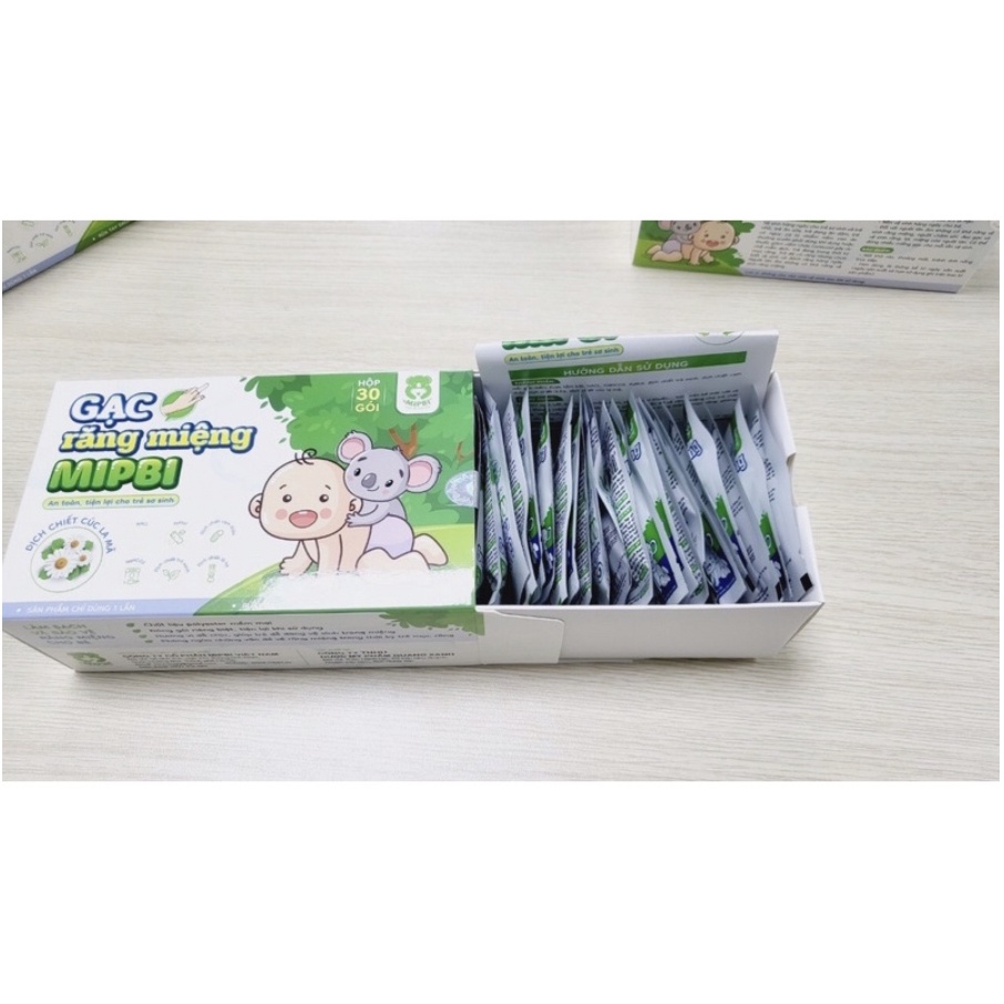 Gạc rơ lưỡi Mipbi chính hãng