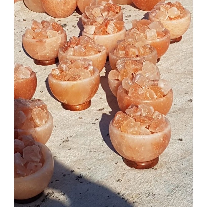 38kg Đèn Khổng Lồ Đá Muối Himalaya -Chính Hãng Pakistan + 100g Muối Tắm Hoặc Ăn Himalaya.