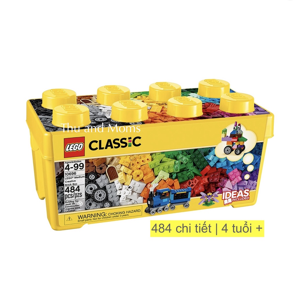 [Mã LIFE0503TOYS1 giảm 10% đơn 150k] Lego Classic 10696 thùng gạch sáng tạo ( Đồ chơi xếp hình - Do choi xep hinh )