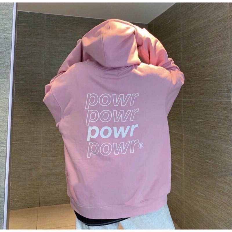 Áo khoác nữ fomr rộng Hàn Quốc, áo hoodie nữ form rộng có dây kéo đi học powr