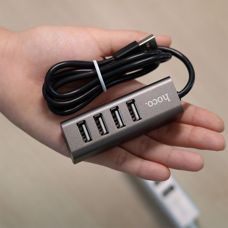 Bộ Chia Cổng HUB USB 4 Cổng HB1 - Chính Hãng Hoco