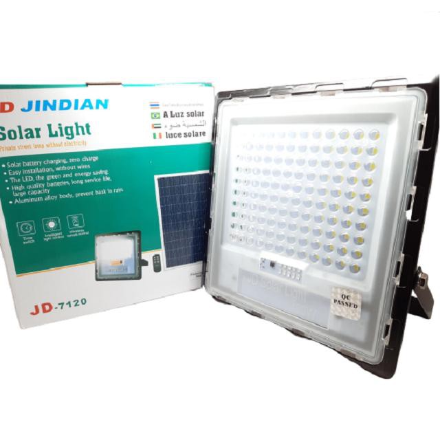 Đèn pha LED năng lượng mặt trời 120W JINDIAN JD-7120 - Điện Việt