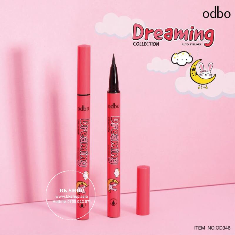 [An Toàn] Bút Kẻ Mắt Nước Odbo Dreaming Auto OD346