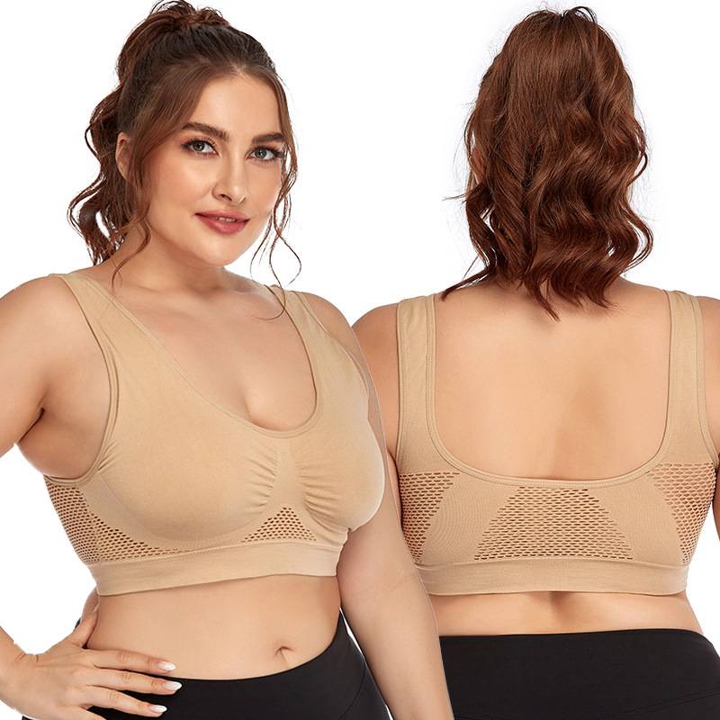 Cộng với kích thước M-6XL Liền mạch Áo ngực thể thao Đàn bà Đồ lót Bralette