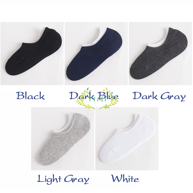 Men's cotton short socks Invisible colored boat socks / socks / short socks / shoes❤Yimi❤