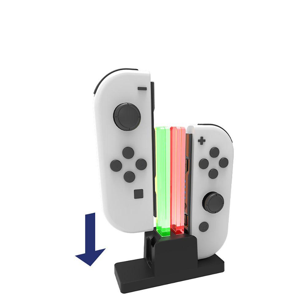 BTLIMER Đế Sạc Nhanh Có Đèn LED Báo Hiệu Cho Máy Chơi Game Nintendo Switch