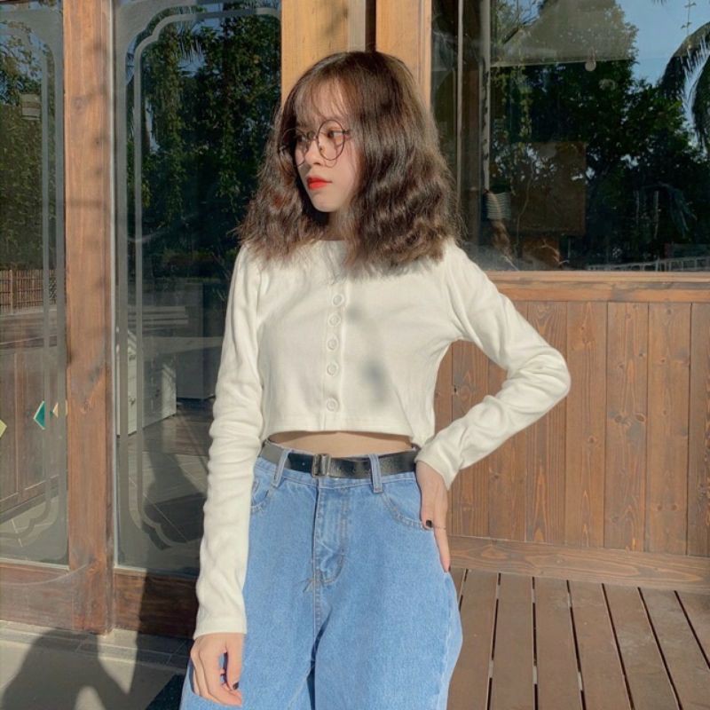 Áo Croptop YAN Tay Dài Nữ ENTYTY shop - A2YAN