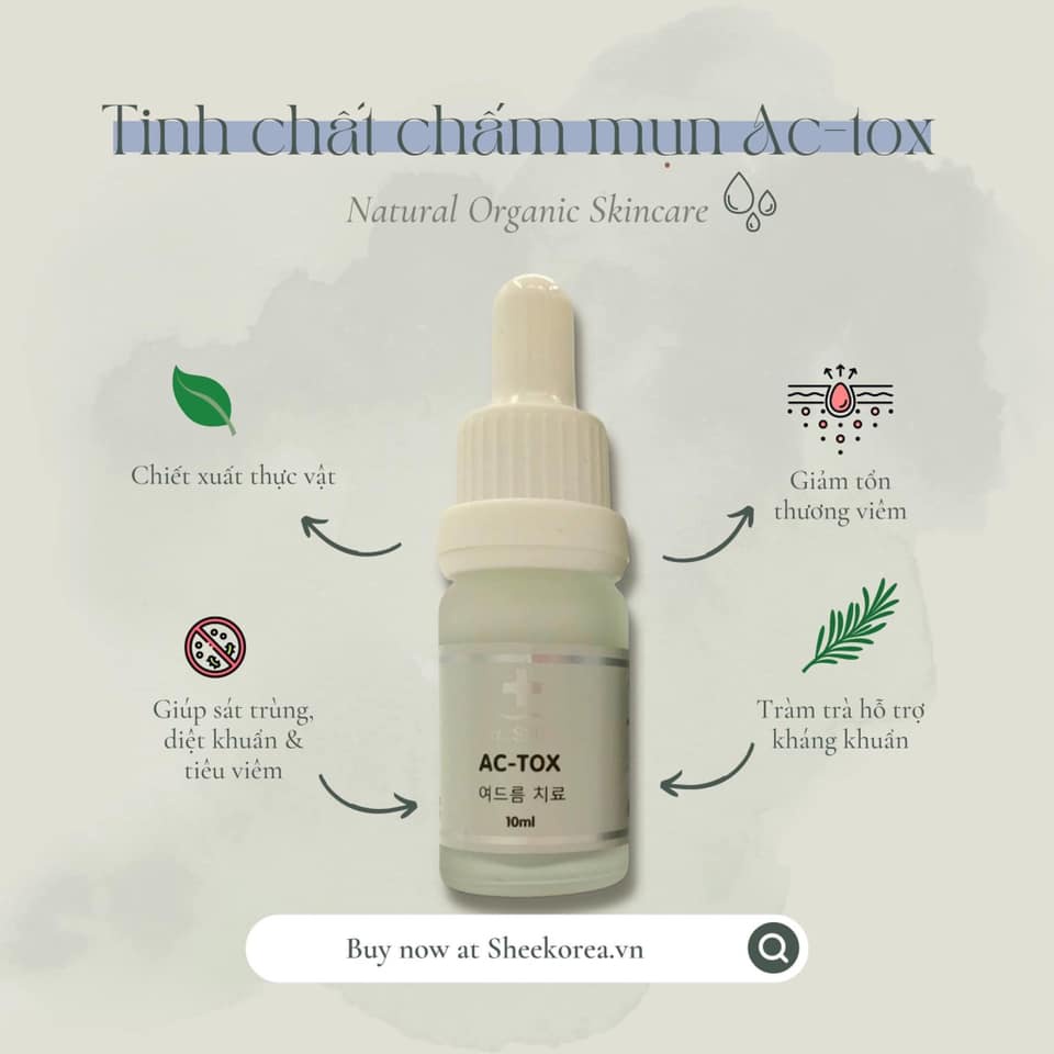 Tinh chất dành cho da mụn ACTOX Dr.Shee, Tinh Chất AC-TOX DrShee