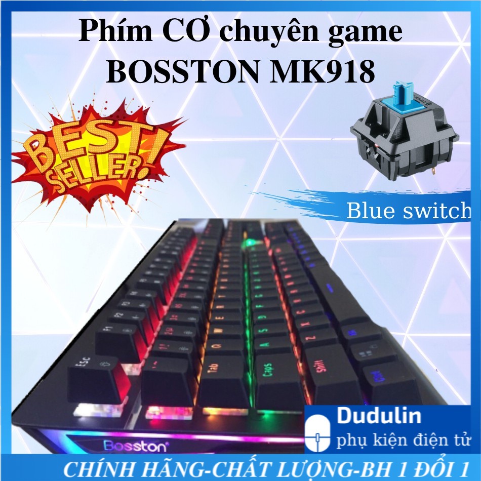 BÀN PHÍM CƠ CHUYÊN GAME Keyboard Bosston MK918