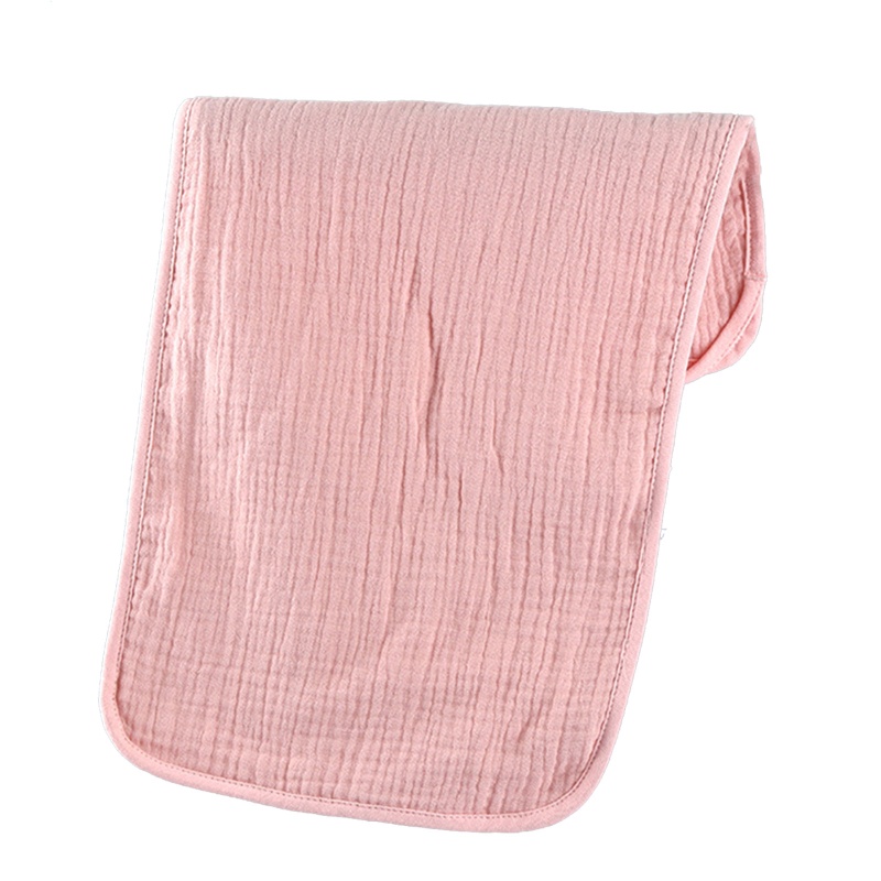 Khăn Lau Mặt Bằng Vải Muslin Màu Trơn Dành Cho Bé Sơ Sinh