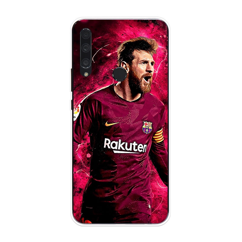 Ốp lưng TPU mềm Huawei Honor 9X / Honor 9X Premium / Honor 9X Pro C.Ronaldo Messi Hoa văn