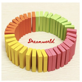 Đồ Chơi Gỗ Thông Minh Giáo Dục Cho Bé: Bộ Domino 10 màu 100 miếng gỗ
