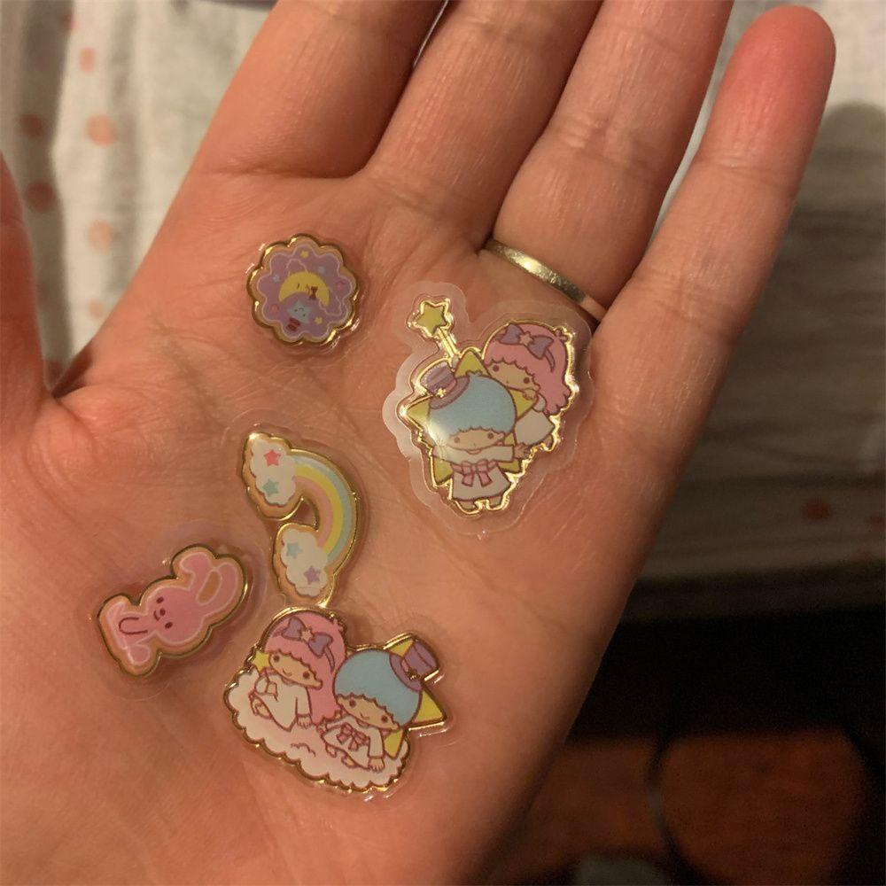 Set 40 Sticker Áp Phích Dán Trang Trí Sổ Tay / Xe Hơi / Ván Trượt / Nhật Ký DIY