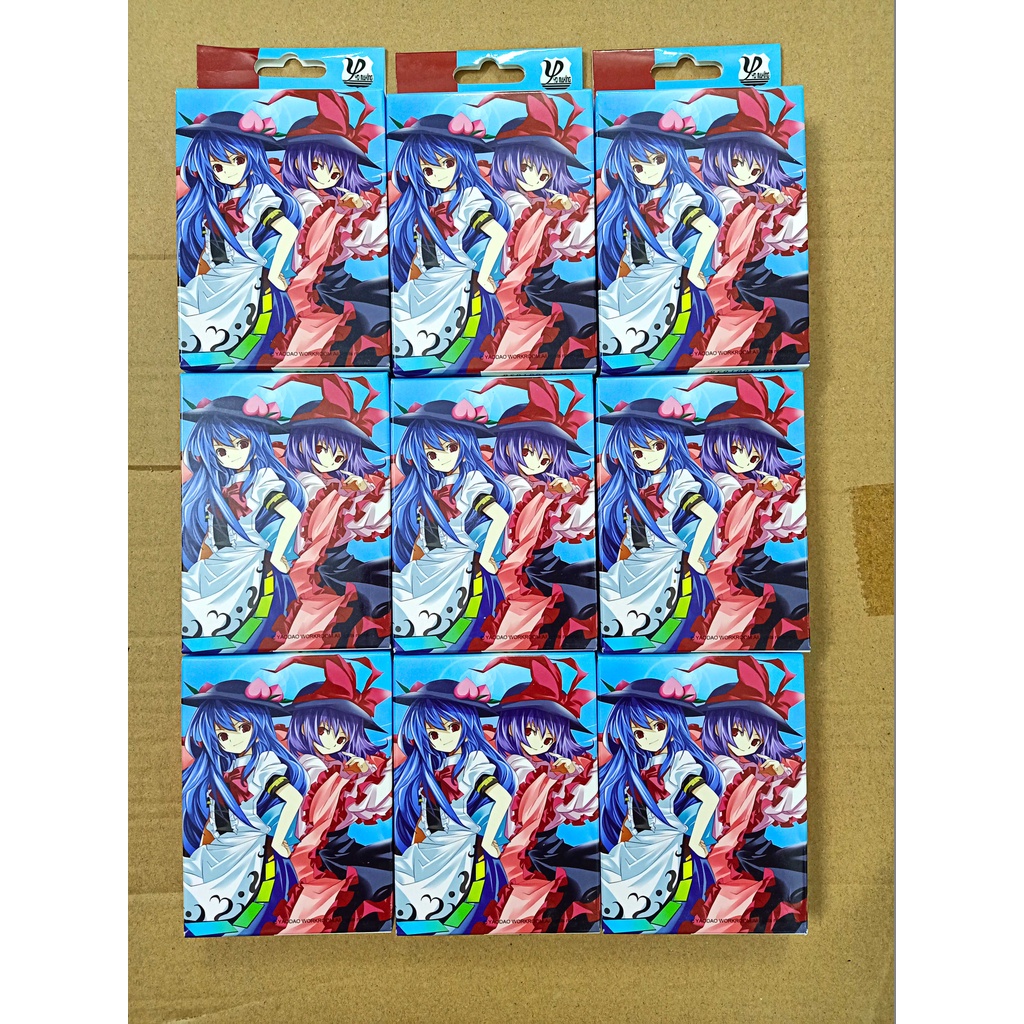 Bộ Bài Tây 54 lá CÔNG CHÚA PHÍA ĐÔNG tohou project 54 ảnh khác nhau thủy thủ mặt trăng anime chibi xinh xắn