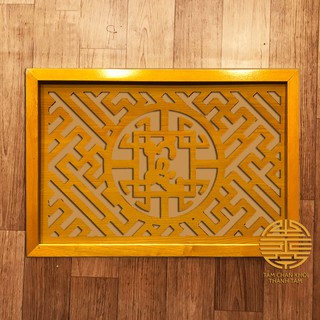 Tấm chống ám khói bàn thờ 41cm x 61cm [ Mẫu Chữ Lộc ]