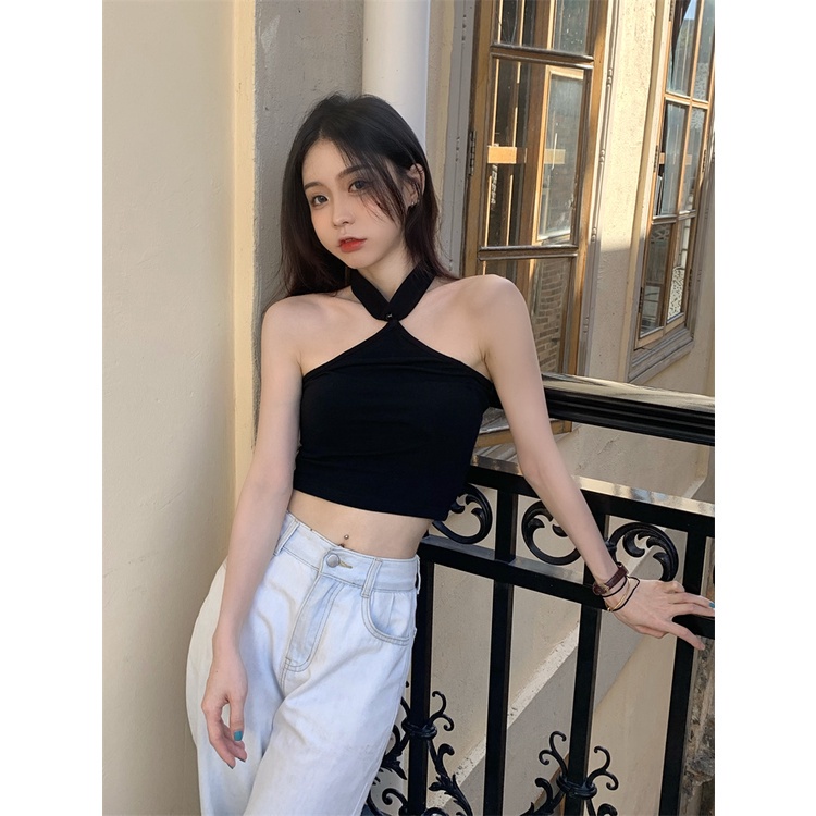 Áo hai dây dáng ôm thiết kế mới dễ phối đồ thời trang