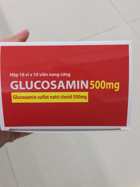 Glucosamin 500mg tăng tiết dịch và chống khô khớp, thoái hoá khớp