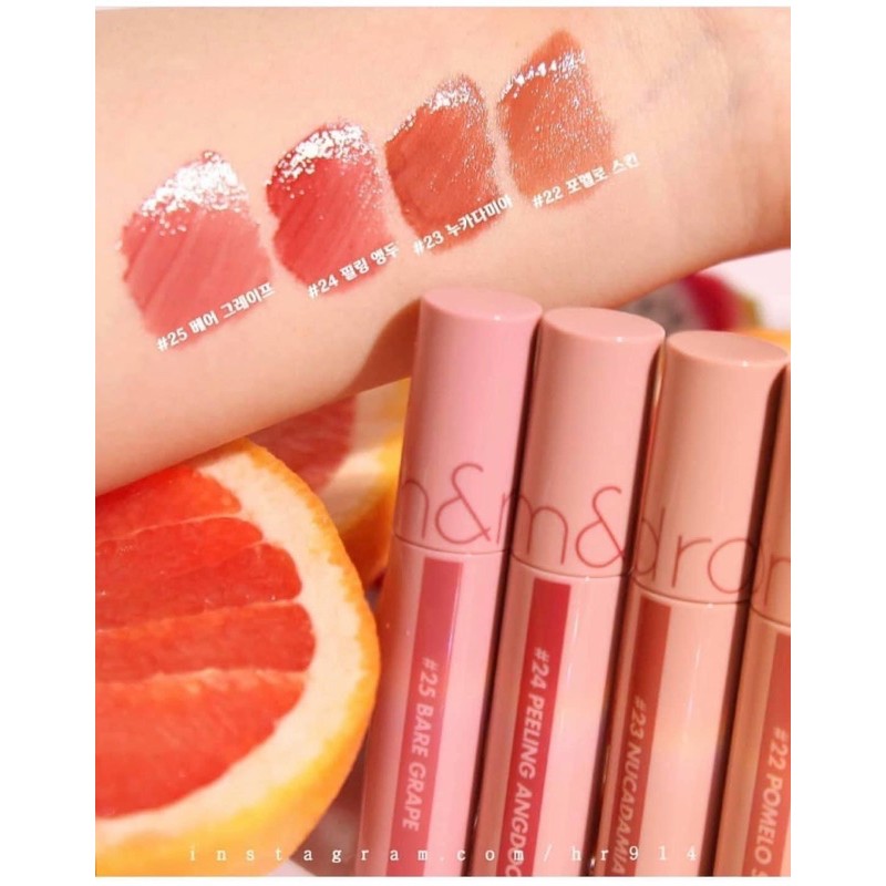 [NEW][Màu mới 2225] Son Tint Romand Juicy Lasting Tint bóng lỳ