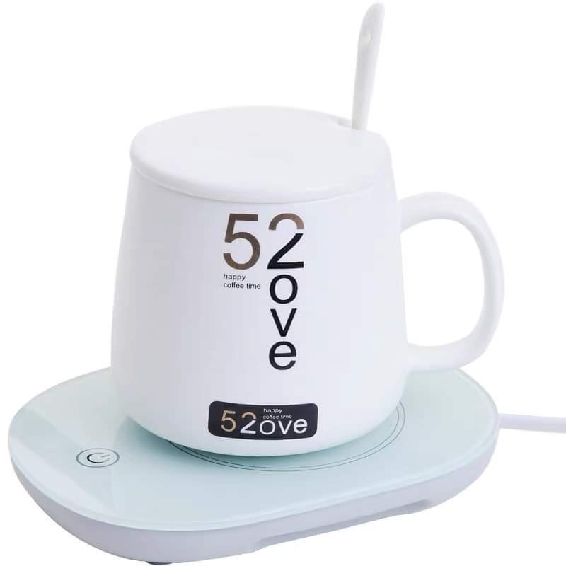 Đế Hâm Nóng Điện Tử Tặng Kèm Cốc Uống CAFE