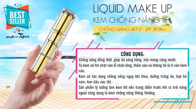 Kem chống nắng YHL của nhật bản