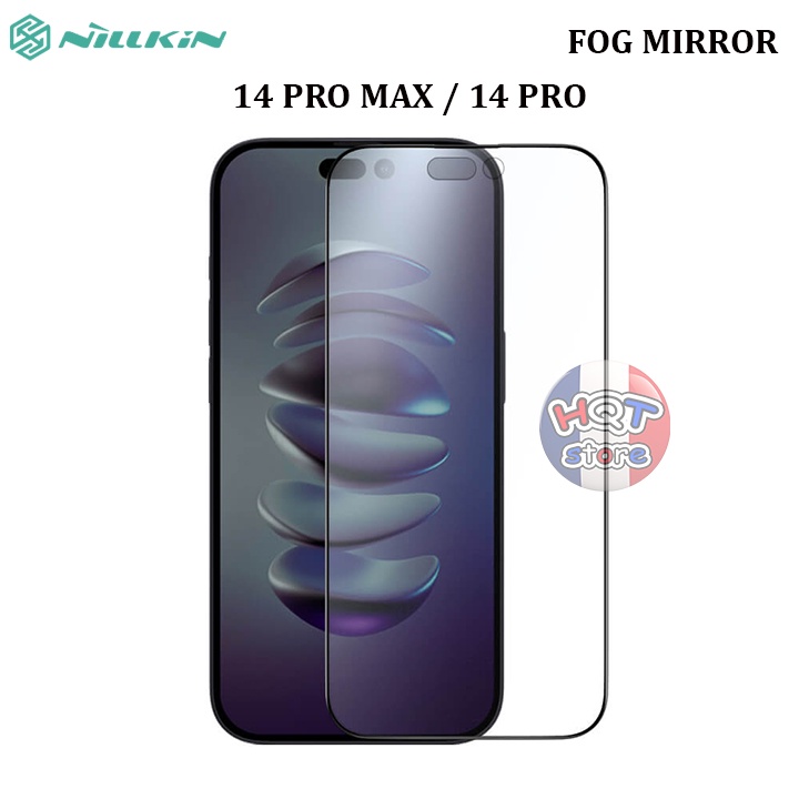 Kính chống vân tay Nillkin Fog Mirror Full Matte IP 14 Pro Max / 14 Pro - Chính hãng