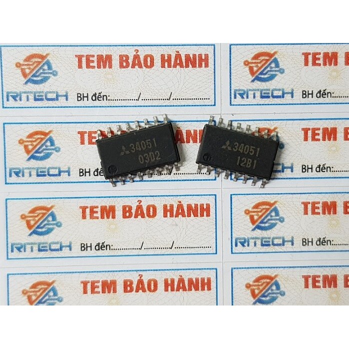 [Combo 2 con] 34051, M34051 IC Chức Năng SOP-16